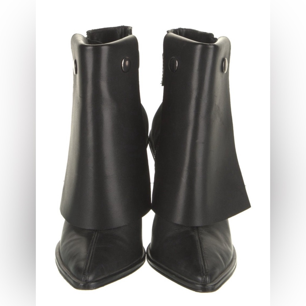 Tibi leather boots